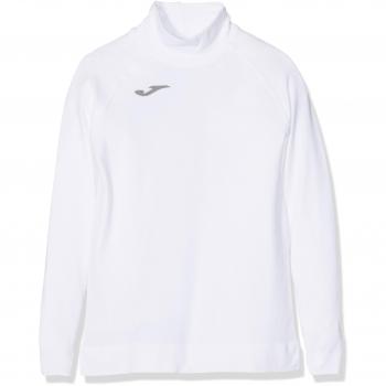 Joma Brama Classic - Camiseta térmica de manga larga para niños, color blanco