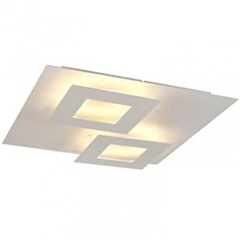 Plafón LED Dalia 50 cm, 48W, 3000K, 3360 lm, Blanco, 3 años de garantía