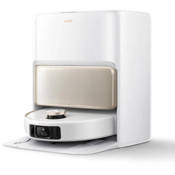 Robot Aspirador Mova V50 Ultra con Estación de Vacío Automático - 24000 Pa - HEPA - Blanco