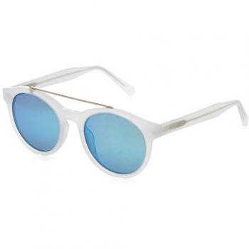 Ocean Sunglasses Gafas de sol Tiburon - Gafas de sol polarizadas, diseño unisex, color azul claro translúcido, para adultos
