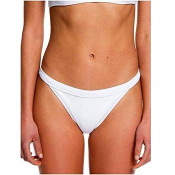 Roxy - Braguita de Bikini de Cobertura Moderada - Mujer - M - Blanco