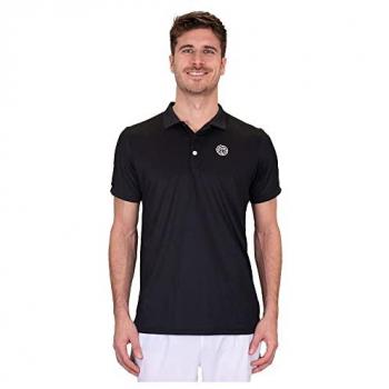 Polo de Manga Corta Bidi Badu Crew para Hombres en color Negro - Talla L