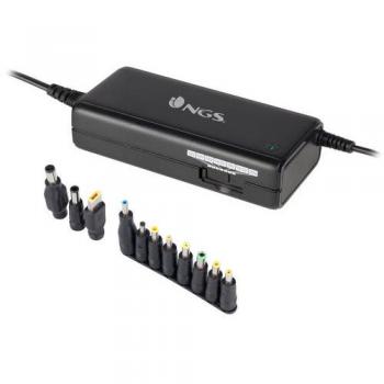 Adaptador de corriente manual NGS BAN 90W con 11 puntas intercambiables