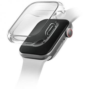 Funda Protectora Transparente Uniq Garde para Apple Watch 7/8 41mm con Protección de Pantalla