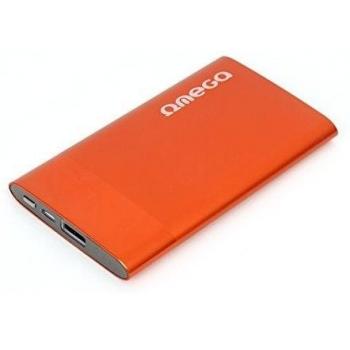 Omega Bateria 5000 mAh con Carga USB Naranja
