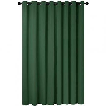Deconovo Cortinas Salón, para Habitación, Oficina, Hotel, Opacas con Aislamiento Térmico, con Ojales, 254x242 cm