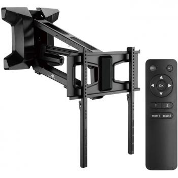 Soporte de Pared MacLean MC-891 para TV de 37 a 70 pulgadas con control remoto y capacidad de hasta 35kg