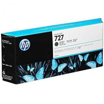 HP 727 300ml Matte Black Ink Cartridge