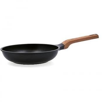 Sartén de Aluminio Fundido Quid Karbon 22CM Negro Mate con 2 Capas Antiadherentes, Apta para Vitrocerámica, Inducción, Eléctrico y Gas