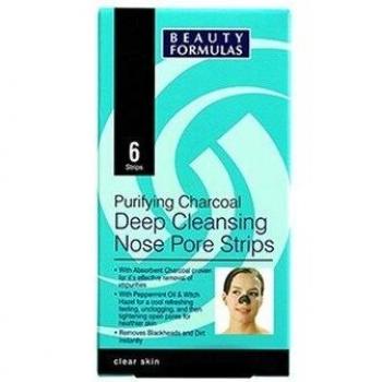 Beauty Formulas-Active - Charcoal Deep Cleansing Nose Pore Strips