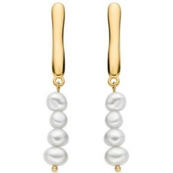 Africa Gold-plated Metal Alloy Earrings