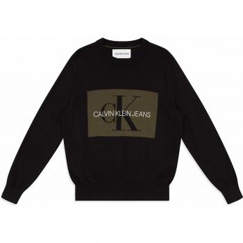CALVIN KLEIN ropa de hombre suéter de cuello redondo J30J313165 099 L
