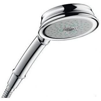 Hansgrohe 4.0111E+12 Croma 100 Multi Classic Ducha de mano, 3 tipos de chorro