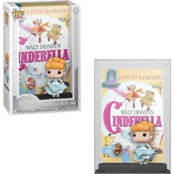 Disney 100th Anniversary Funko Pop Movie Poster & Figure - Cinderella (9 cm)