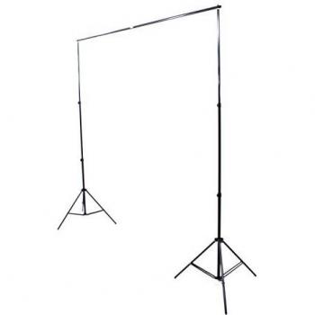 Sistema de fondo fotográfico DynaSun ST283 4mt XXL Basic para Telones de fondo de aluminio con cierre de cremallera bolsa de plástico