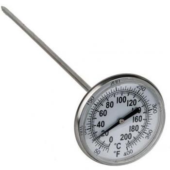 Termómetro KS Tools 0-200°C/0-400°F, Longitud 210mm
