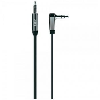 Cable de Audio Belkin 3.5mm Negro de 0.9 metros para Conexión Auxiliar