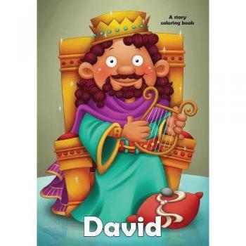 Libro para Colorear David: Un Libro de Historias para Colorear