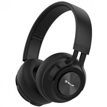 Auriculares Bluetooth Supraaurales Tellur Feel Negros (ANC, 15h, Inalámbricos)