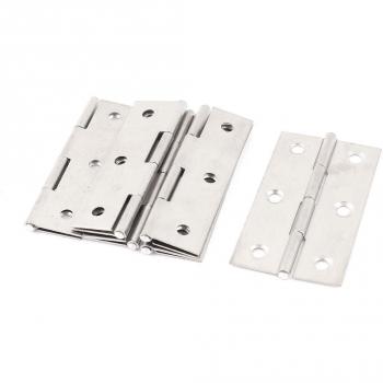 Para puertas y ventanas para armario 6,35 cm acero inoxidable Bisagra 6 piezas