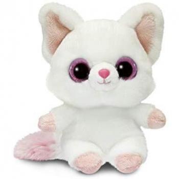 Aurora World 61080 - Peluche Pammee Zorro del Desierto 13 cm, Color Blanco