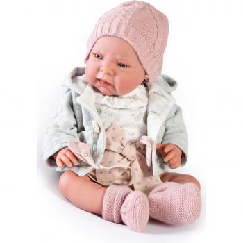 Muñecas Antonio Juan Sweet Reborn Lea con Chaqueta Verde