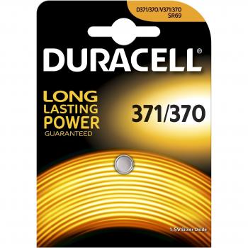 Duracell 371/370 - Pila de Botón de Óxido de Plata, 1.5V SR69