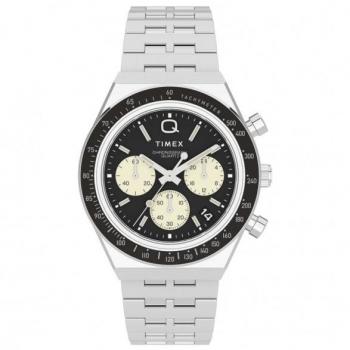 Timex Q Chronograph Black Watch TW2V42600