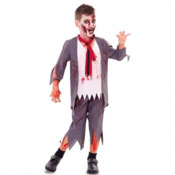 Disfraz de Estudiante Zombie para niño