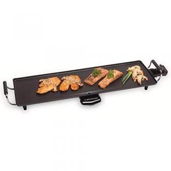 DUNLOP ST1800 Plancha de Asar, Acero Inoxidable, Negro