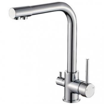 Grifo Fregadero 2 Salidas Caño Alto Osmosis