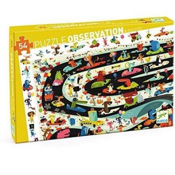 Observation Puzzle - Car Rally - 54 Pieces