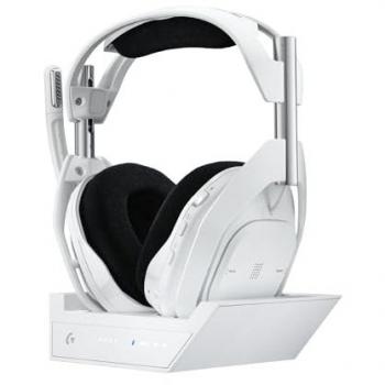 Auriculares Gaming Logitech G ASTRO A50 X - Inalámbricos, Estación Base, Multidispositivo, HDMI 4K, Lightspeed, Micrófono, PC/Mac/PS/Xbox, Bluetooth, Color Blanco