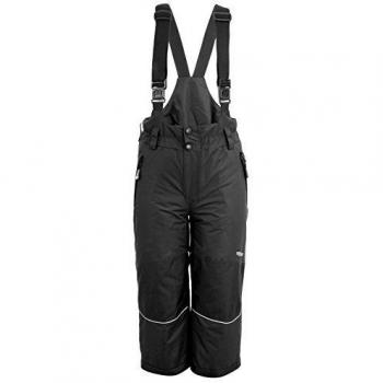 Trollkids Niños Pantalones Impermeables de Esquí/Pantalones de Nieve Telemark, Color Negro Talla 5 años