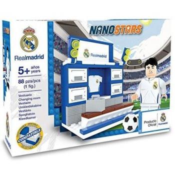 Nanostars RM - Vestuario + 1 figura + pelota, 88 piezas