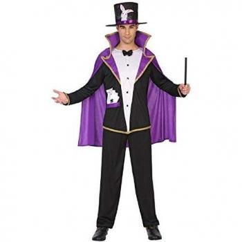 Disfraz de Mago para Adultos - Talla M/L - 4 Piezas - Color Negro
