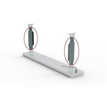 Casafan Calefacción strah LER accesorios Espaciador H/P F. Heat panel Juego de fijación Casa técnica 4024397365883