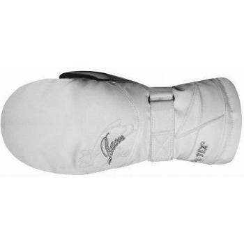 Racer - Guantes de esquí para mujer, tamaño XS, color blanco