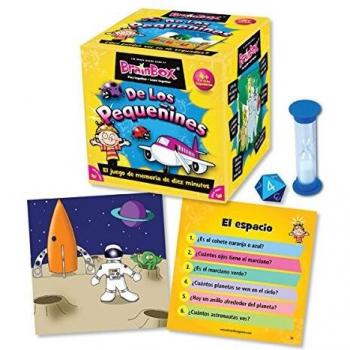Brain Box Juego de Memoria de Los Pequeñines, Multicolor