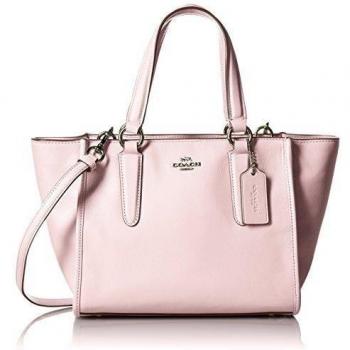 Coach bolso de mano para compras en piel mujer nuevo smth lth mini crosby rosa