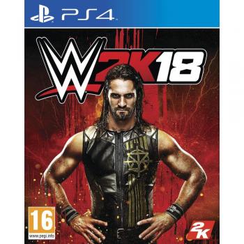 Juego WWE 2K18 PS4 - Lucha libre, gráficos realistas, modo carrera