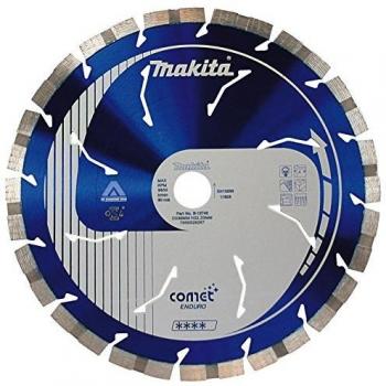Disco Diamante Comet Turbo Makita B-13035 Ø230 mm - Materiales Duros - Jante Continua Crenelada