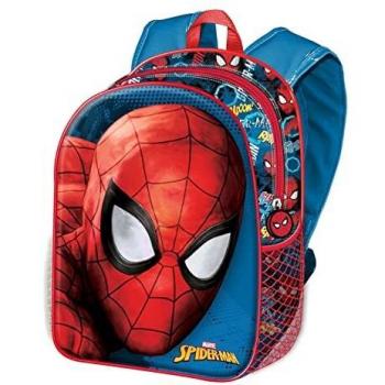 KARACTERMANIA Spiderman Mistery-Mochila 3D Pequeña, Rojo