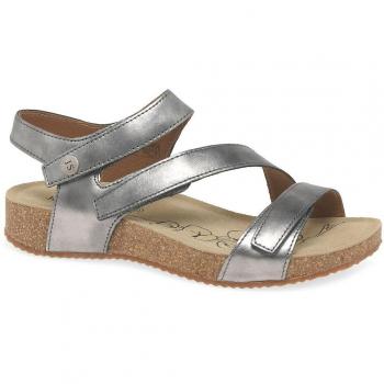 Sandalias de cuero para mujer Josef Seibel Tonga 25 Antracita 6.5 UK/40 EU
