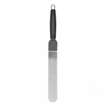 Espátula larga de acero inoxidable Tango 1 unidad (Negro) - Lurch