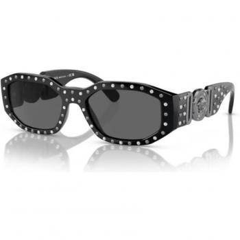 Versace VE4361 539887 Unisex Geometric Black Sunglasses