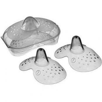 MAM Silicone Nipple Shields 2-Pack Small Size