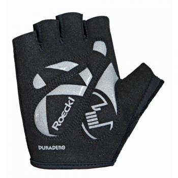 Guantes de ciclismo para Hombre color Negro/Verde Roeckl Baku (Tamaño 8.5)