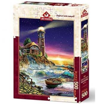 Puzzle Faro al Atardecer 500 Piezas