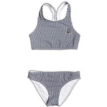 Roxy Early Conjunto De Bikini Crop Top para Chicas 8-16, Niñas, Mood Indigo vogia s, 8